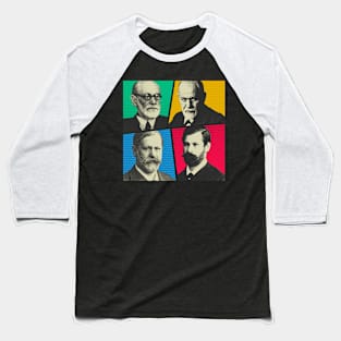 Sigmund Freud Comics Baseball T-Shirt